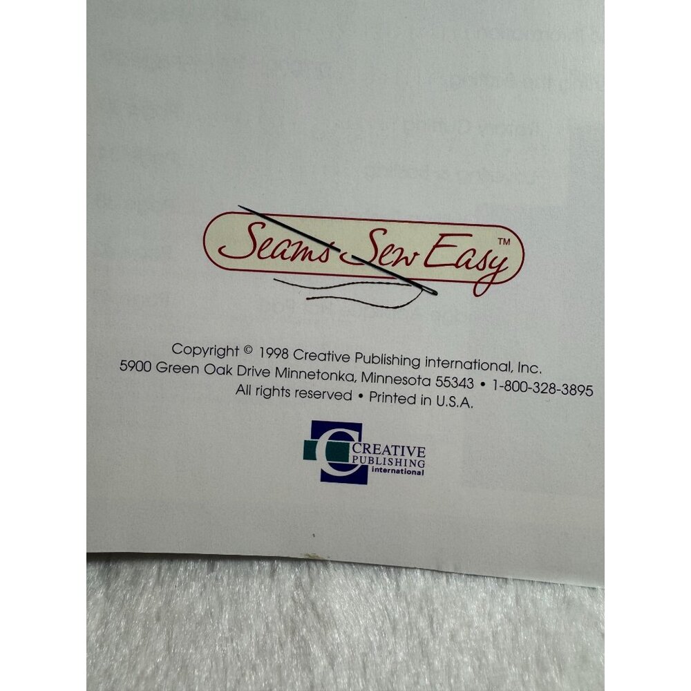 Quilting For Beginners By Coats & Clark (1998) Spiral Hardcover - Picture 3 of 4
